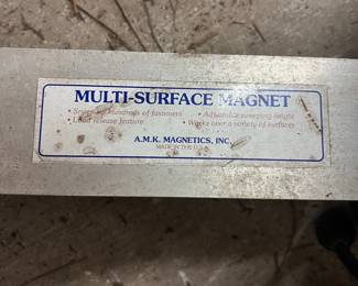 A.M.K. Magnetics Multi-Surface Magnetic Sweeper