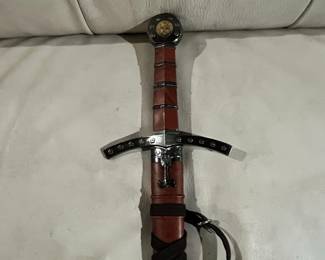Medieval Knight Sword with Scabbard