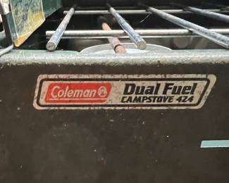 Coleman 424 Dual Fuel Two-Burner Camp Stove
