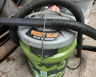 Bucket Head 5-Gallon Wet/Dry Vacuum Powerhead (Model BH0100)