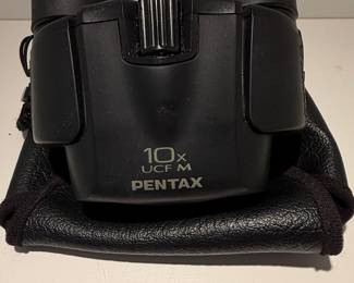 Pentax 10x UCF M Binoculars with Case