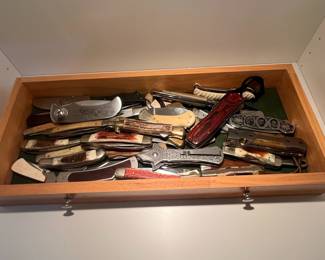 Assorted Pocket Knives Collection