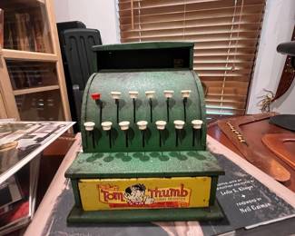 Vintage Tom Thumb Toy Cash Register