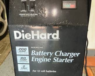 DieHard 200/40/2 Amp Battery Charger & Engine Starter (Model 200.71230)