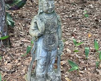 Stone Garden Statue of Quan Yin
