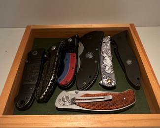 Assorted Folding Knives Collection