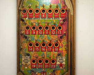 Vintage "Magic Screen" Pinball Playfield