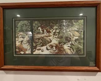 Framed Print of "The Forest Has Eyes" by Bev Doolittle