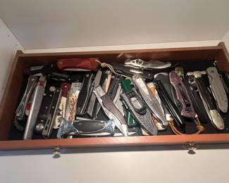 Assorted Pocket Knives Collection