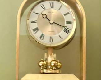 Seiko QHN006GLH Anniversary Mantel Clock