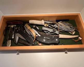 Assorted Folding Knives Collection