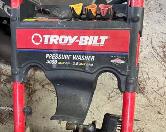 Troy-Bilt 3000 PSI 2.8 GPM Gas Pressure Washer