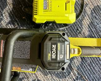 Ryobi 40V HP Brushless 14-inch Cordless Chainsaw Kit with 4Ah Battery and Charger