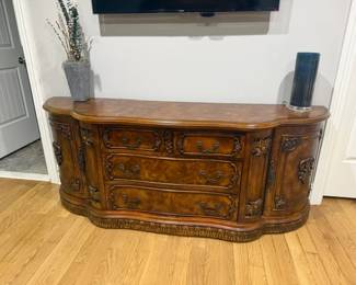 Solid Wood Credenza