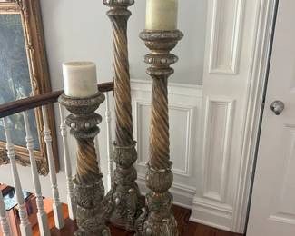 Set of 3 candlesticks