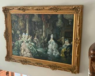 Extra Large Framed canvas artwork (