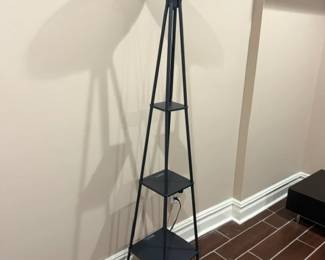 Lamp with shelves