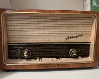 Telefunken Allegro 5083W Hi-Fi System Tube Radio