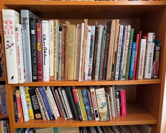 Estate Sale Book Collection - Assorted Non-Fiction, Biography, and Pop Culture