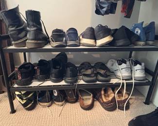 2-Tier Metal Shoe Rack