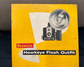 Kodak Brownie Hawkeye Flash Model Camera