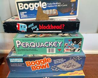 Vintage and Modern Board Game Collection