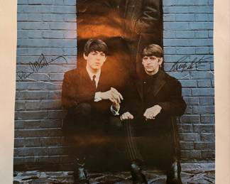 The Beatles London Palladium Royal Command Performance Poster (1963)