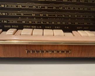 Telefunken Allegro 5083W Hi-Fi System Tube Radio