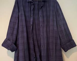 Calvin Klein Classic Fit Plaid Button-Down Shirt
