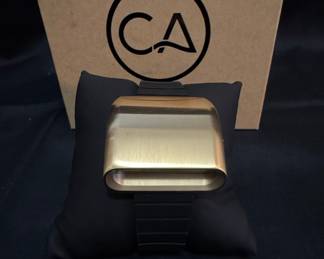 California Watch Co. PCH Driver Jump Hour Watch - Gold Tone