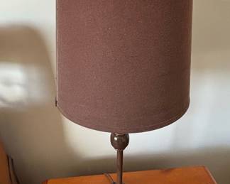 Vintage Mid-Century Modern Metal Table Lamp