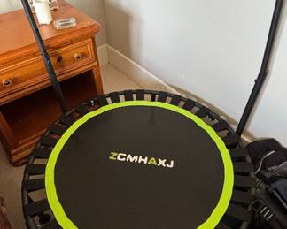 ZCMHAXJ Foldable Mini Fitness Rebounder