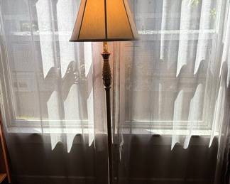 Stiffel Hollywood Regency Pineapple Floor Lamp