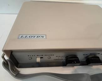 Lloyd's Model TP-417 Transistor Tape Recorder
