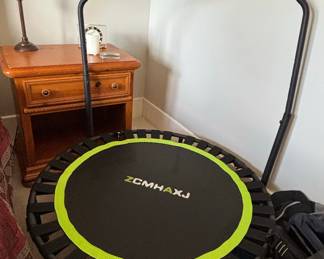ZCMHAXJ Foldable Mini Fitness Rebounder