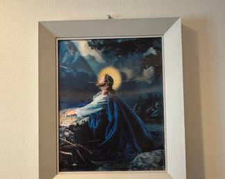 Vintage "Agony in the Garden" Framed Print