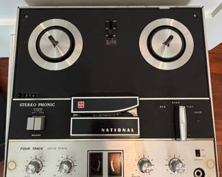 National RS-760S Stereo Phonic Four-Track Solid State Reel-to-Reel Tape Recorder