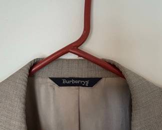 Vintage Burberrys Men's Two-Piece Suit