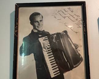 Vintage Autographed Publicity Photograph of Myron Floren