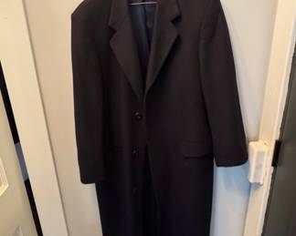 Classic Men's Wool Overcoat