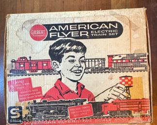 1961 Gilbert American Flyer No. 20705 The Pioneer Flyer Train Set