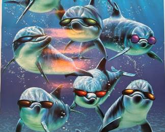 Royce "Cool Dolphins" Mead Poster