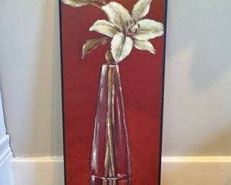 Yves Flane Floral Still Life Canvas Art