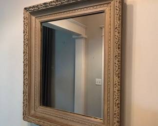 Ornate Solid Wood "18x21" Rectangle Beveled Custom Framed Wall Mirror