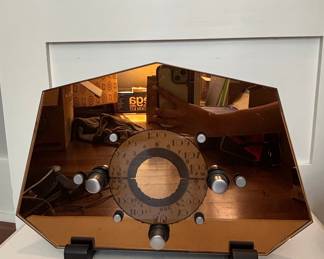 Vintage Radio Dial Decorative Mirror