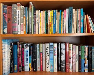 Estate Sale Book Collection - Assorted Non-Fiction, Biography, and Pop Culture