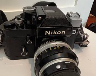 Nikon F2 Photomic DP-1 35mm SLR Camera with Nikkor-S 50mm f/1.4 Lens