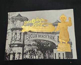 Euclid Beach Park Remembered Brass Ornament