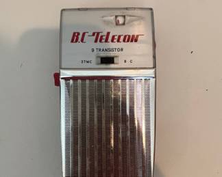 Vintage MZK B.C. Telecon 9-Transistor Radio/Transceiver