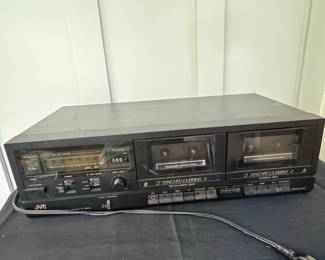 JVC Stereo Double Cassette Deck (Synchro Dubbing Series)